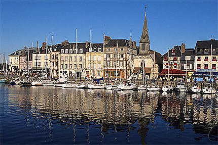 Vieux bassin et quai St-Etienne, Honfleur