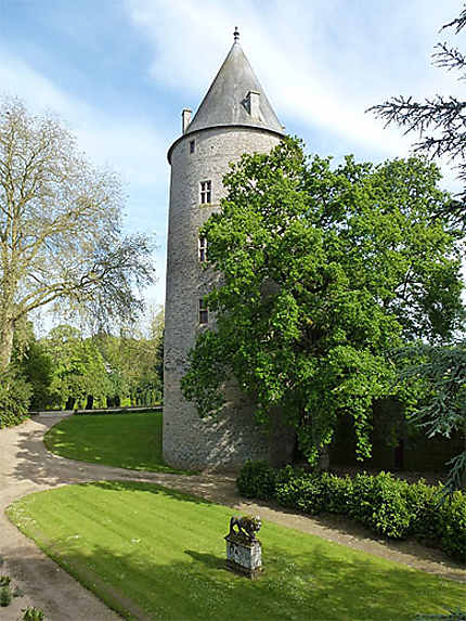 Une des tours du château de Josselin