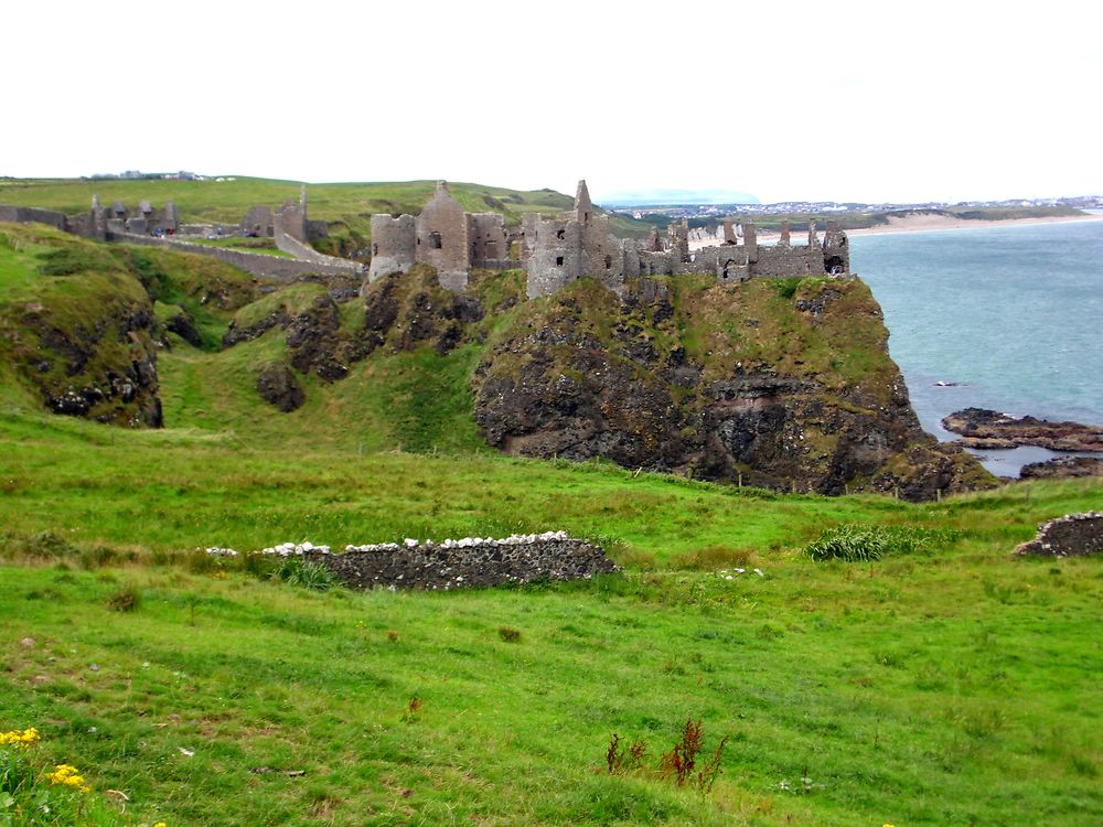 Dunluce Castle, Irlande