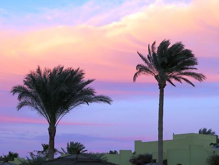Soleil couchant à Hurghada