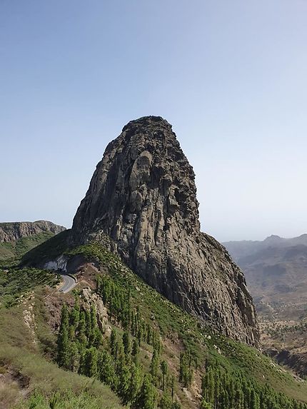 Rocher d'Agando, île de la Goméra, îles Canaries