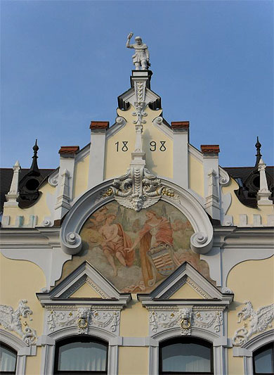 Pignon Art Nouveau Pignon Art Nouveau