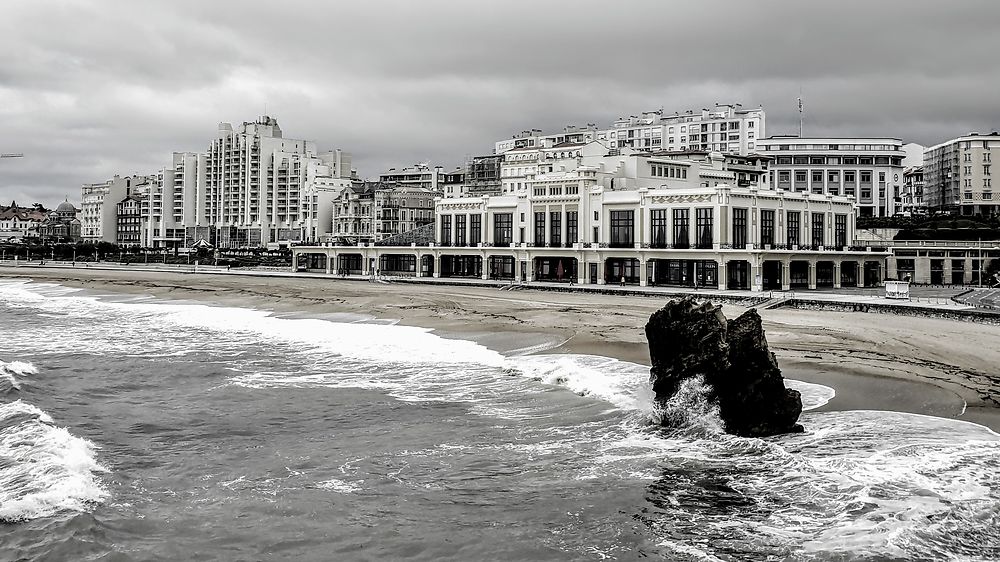 La grande plage du Casino 