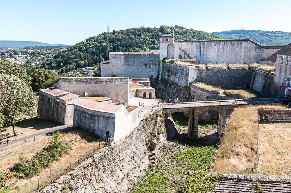 Besançon, La Citadelle, Chemin de ronde est