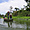 Pêcheur sur le canal menant à Tortuguero