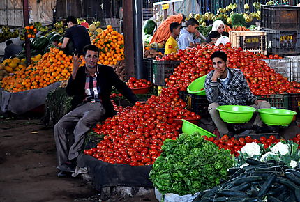 Vendeurs de légumes