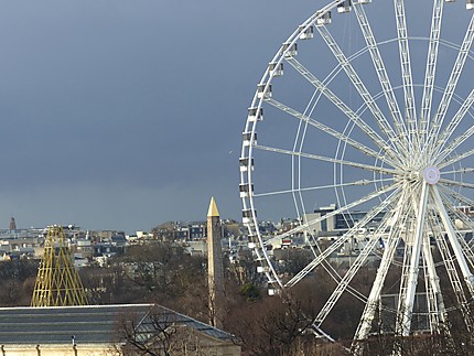 La grande roue vue du musée d Orsay 