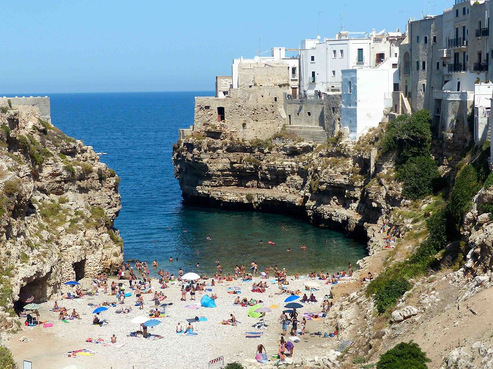 Polignano a mare - Plage