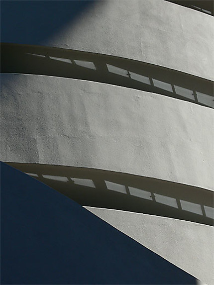 Ombres et lumière sur Guggenheim