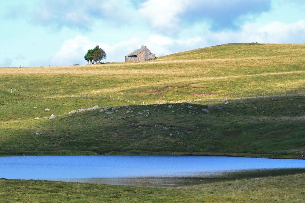 Lac des Moines vers Saint-Chély D'Aubrac