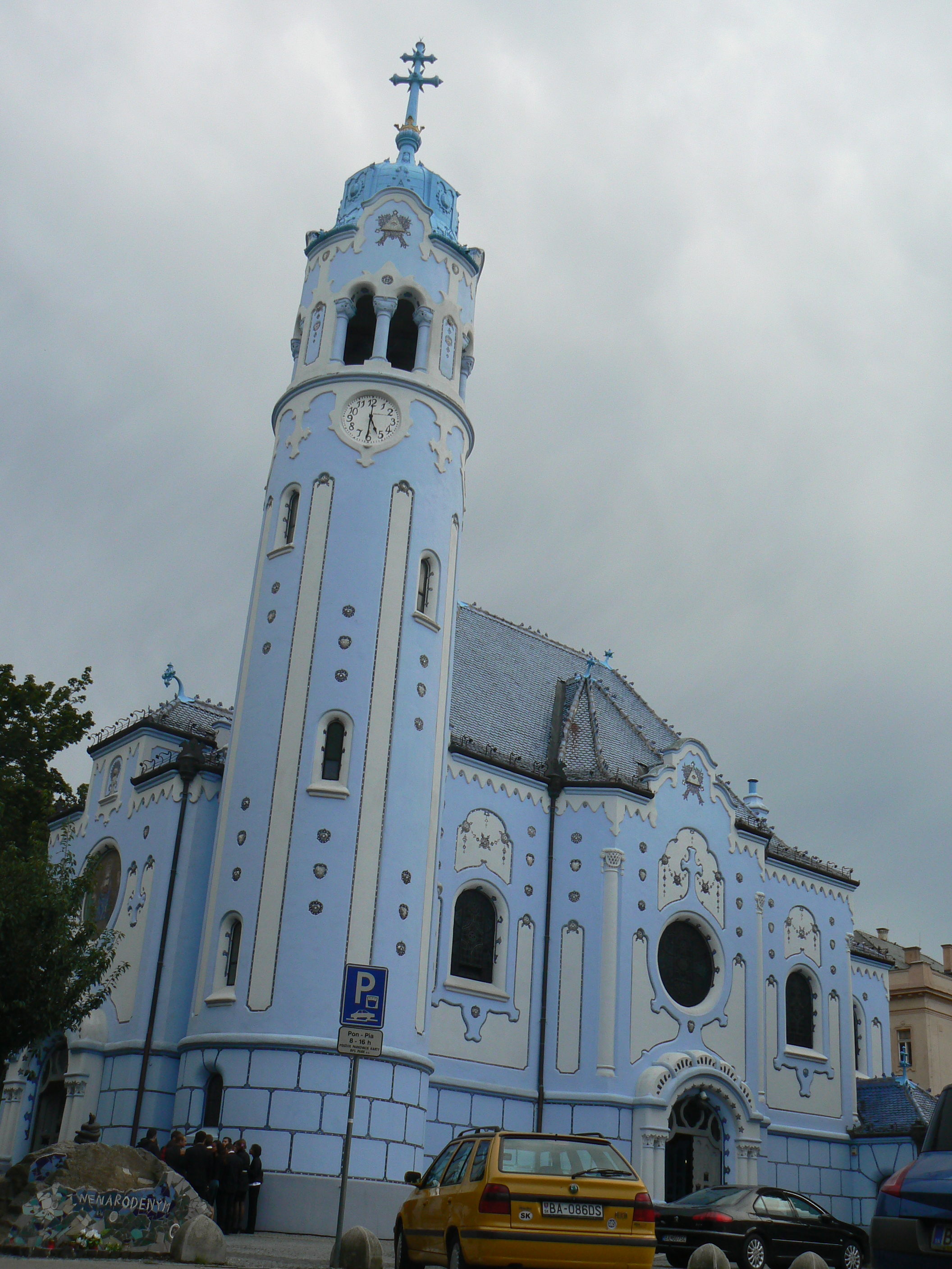 Eglise bleue de Bratislava