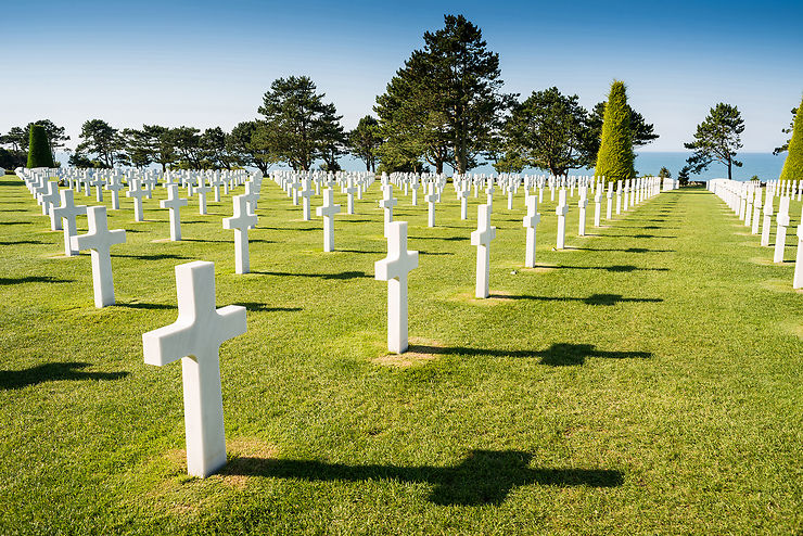  Les cimetières du débarquement de Normandie