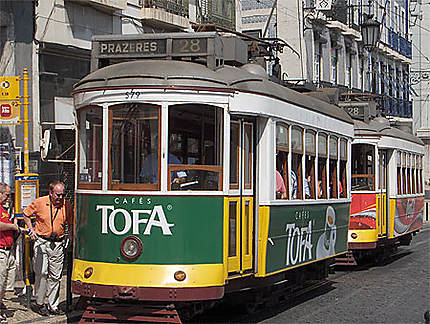 Le célèbre tram 28