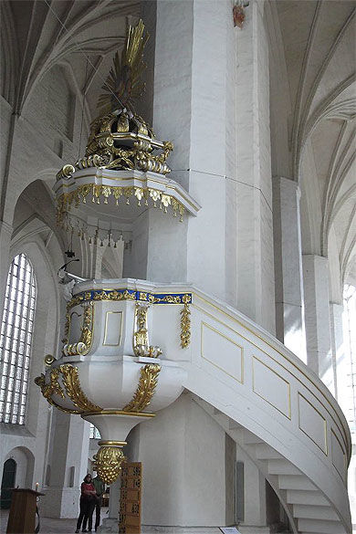 Oberkirche Sankt-Nikolai : la chaire