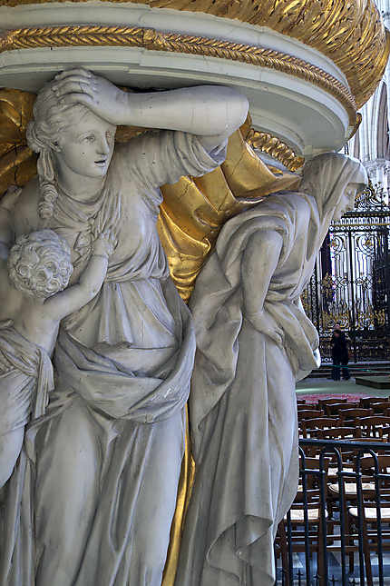 Chaire, cathédrale Notre-Dame, Amiens
