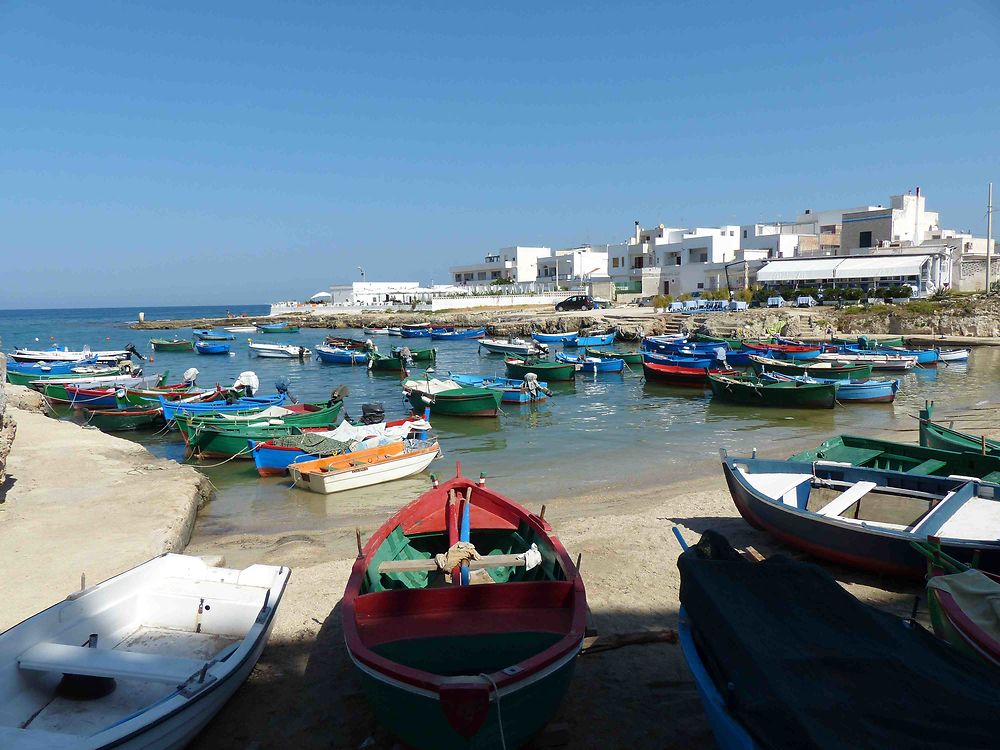 Petit port de pêche de San Vito