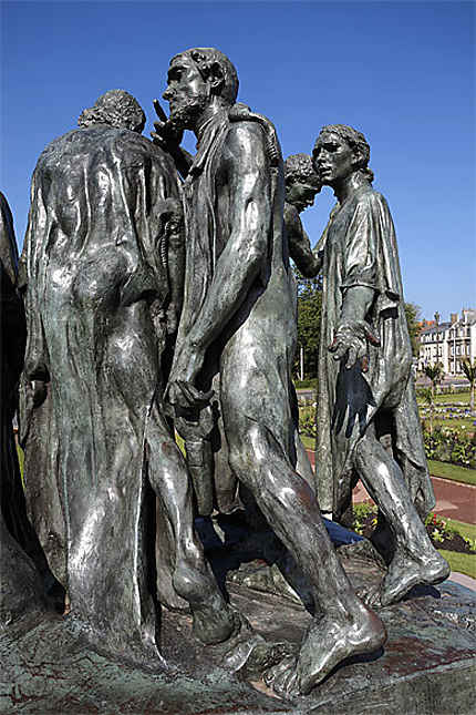 Les six bourgeois de Rodin, Calais