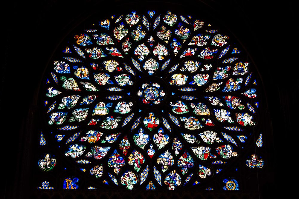 Sainte-Chapelle, la superbe rosace