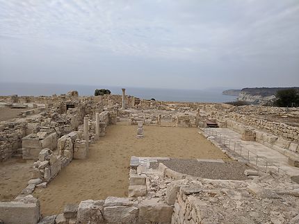 Ruines avec vue mer