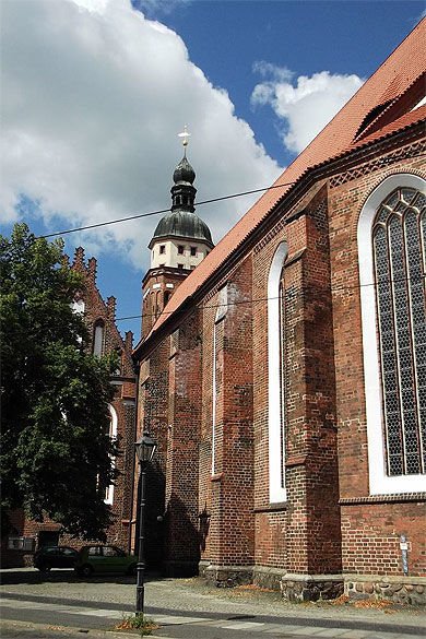 Oberkirche Sankt-Nikolai : chevet de l'église