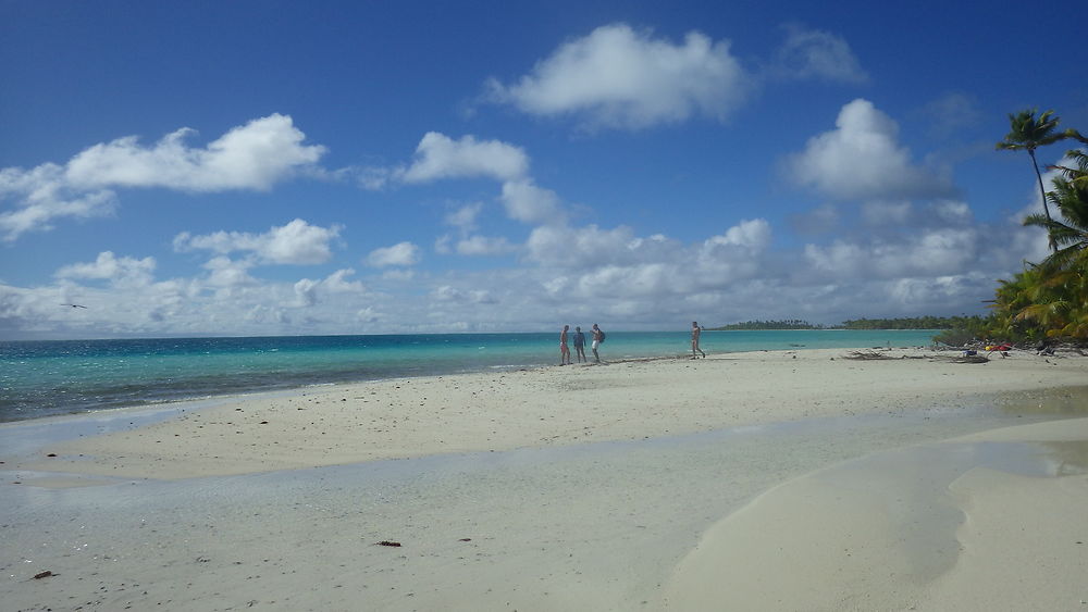 Plage motu Tetiaroa