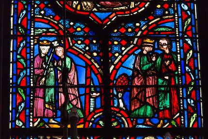 Sainte-Chapelle, magnifiques vitraux