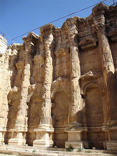 La cella du temple de Bacchus