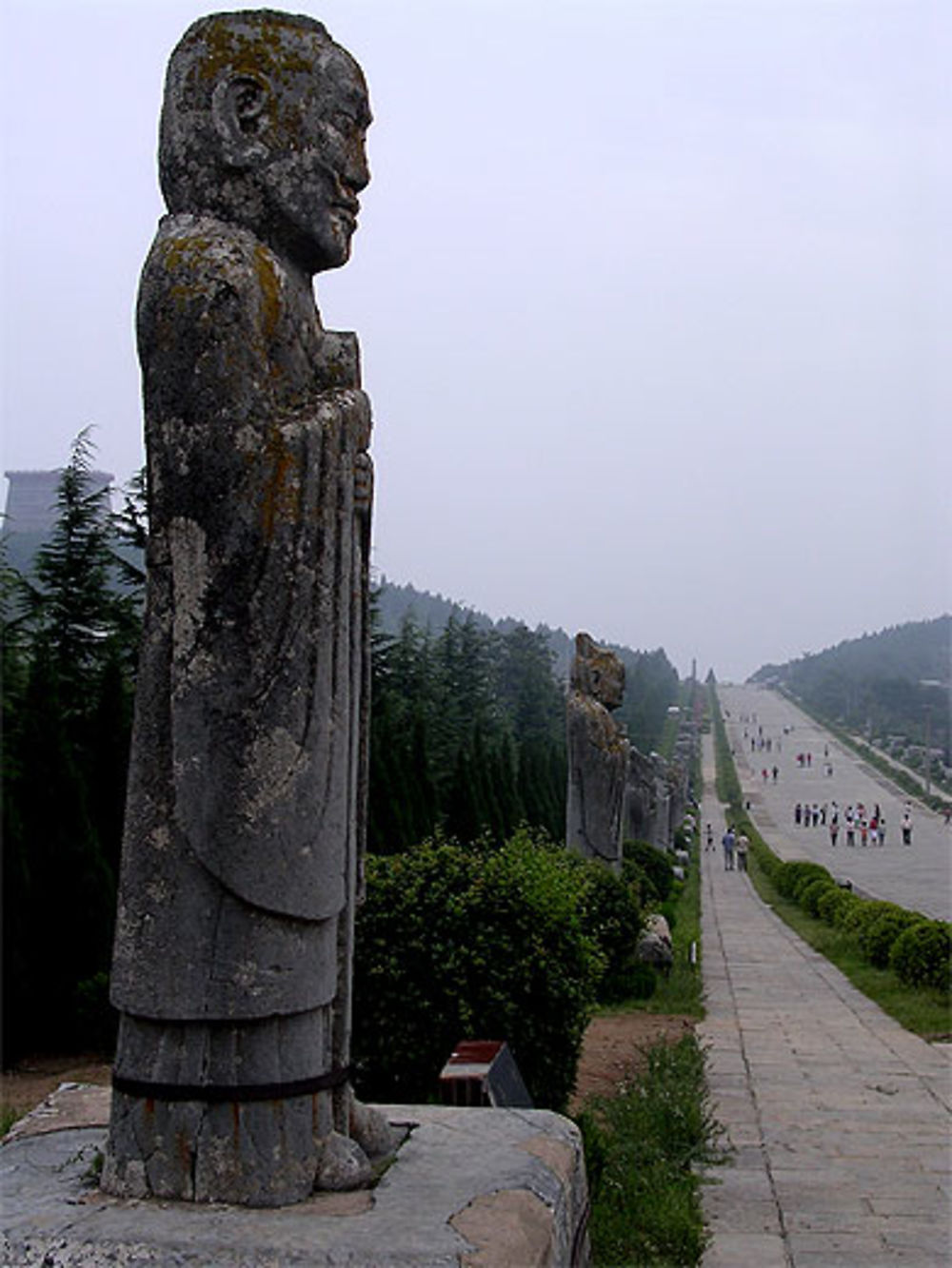 Mausolée de l'empereur Gaozong et de sa femme wu