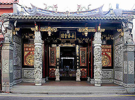 Chinatown temple Chinois