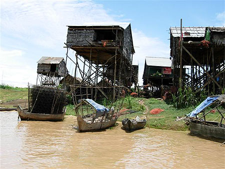 Village de Kompong Khleang Village de Kompong Khleang
