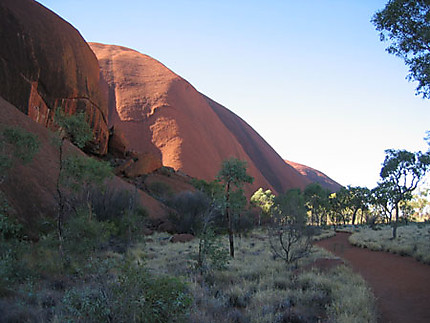 Un coin d'Uluru