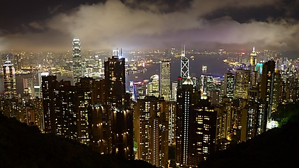 Vue sur Hong Kong depuis Victoria Peak