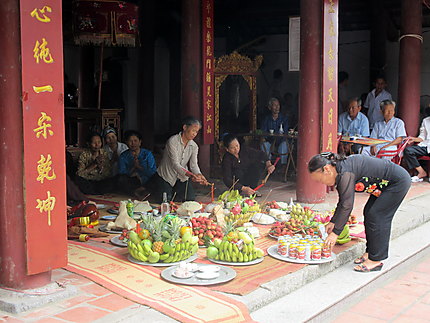 Au temple à Bắc Ninh