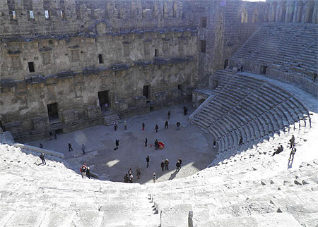 Théâtre romain d'Aspendos Théâtre romain d'Aspendos