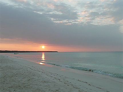 Coucher de soleil - plage de Mouli Ouvéa