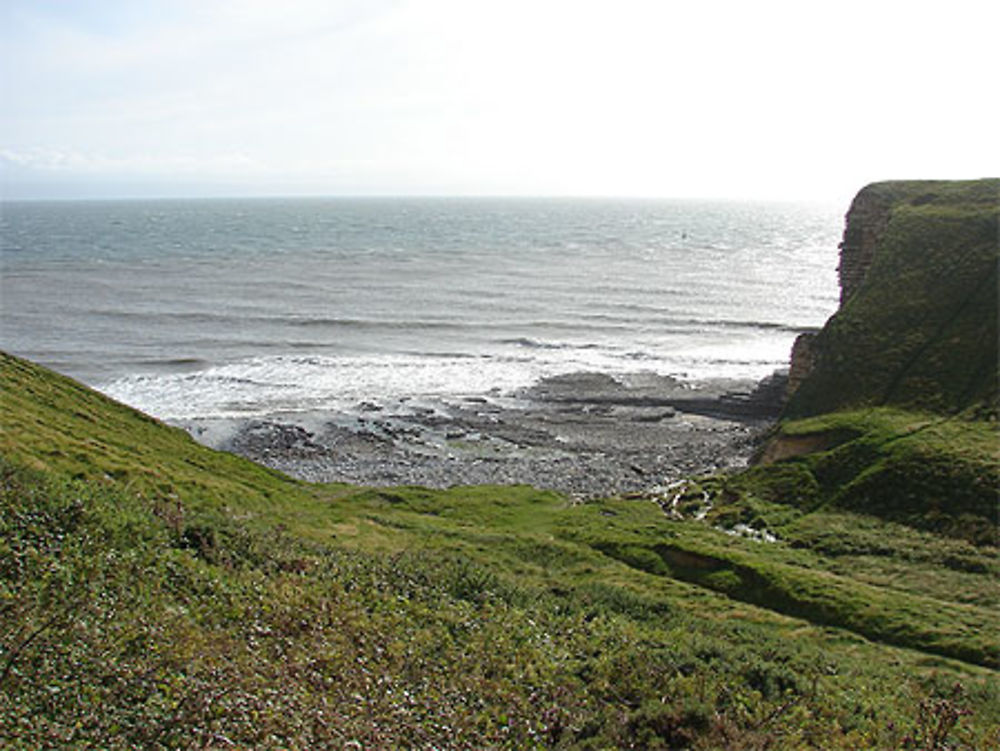 Plage à Ogmore Bay