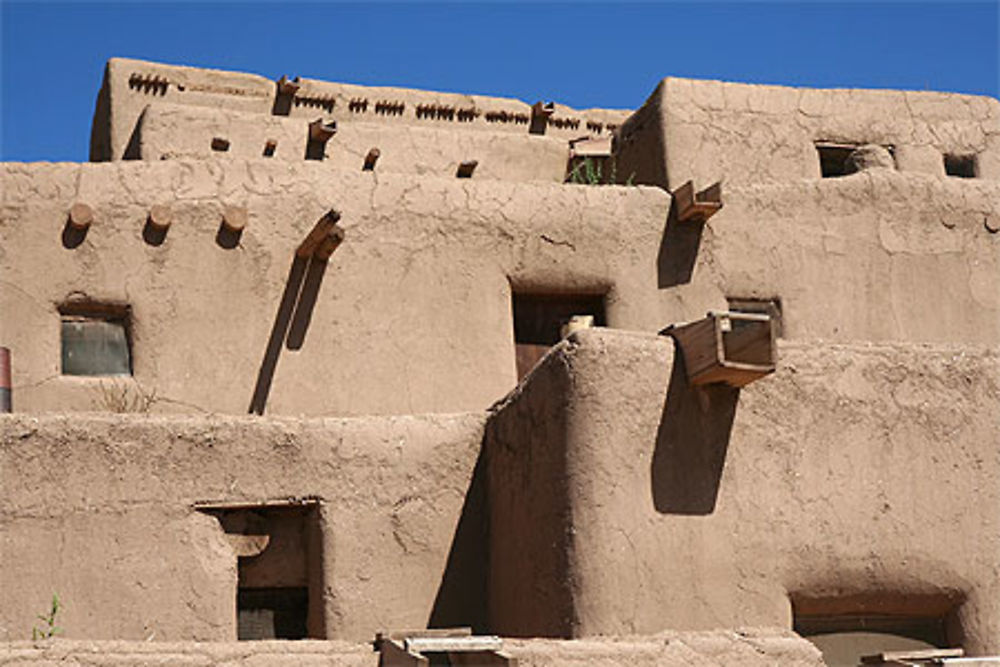 vue sur taos pueblo