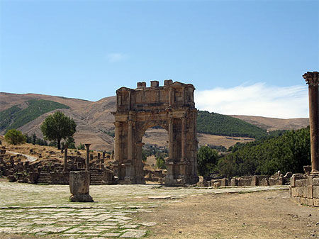 Djemila ruines romaines