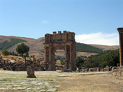Djemila ruines romaines