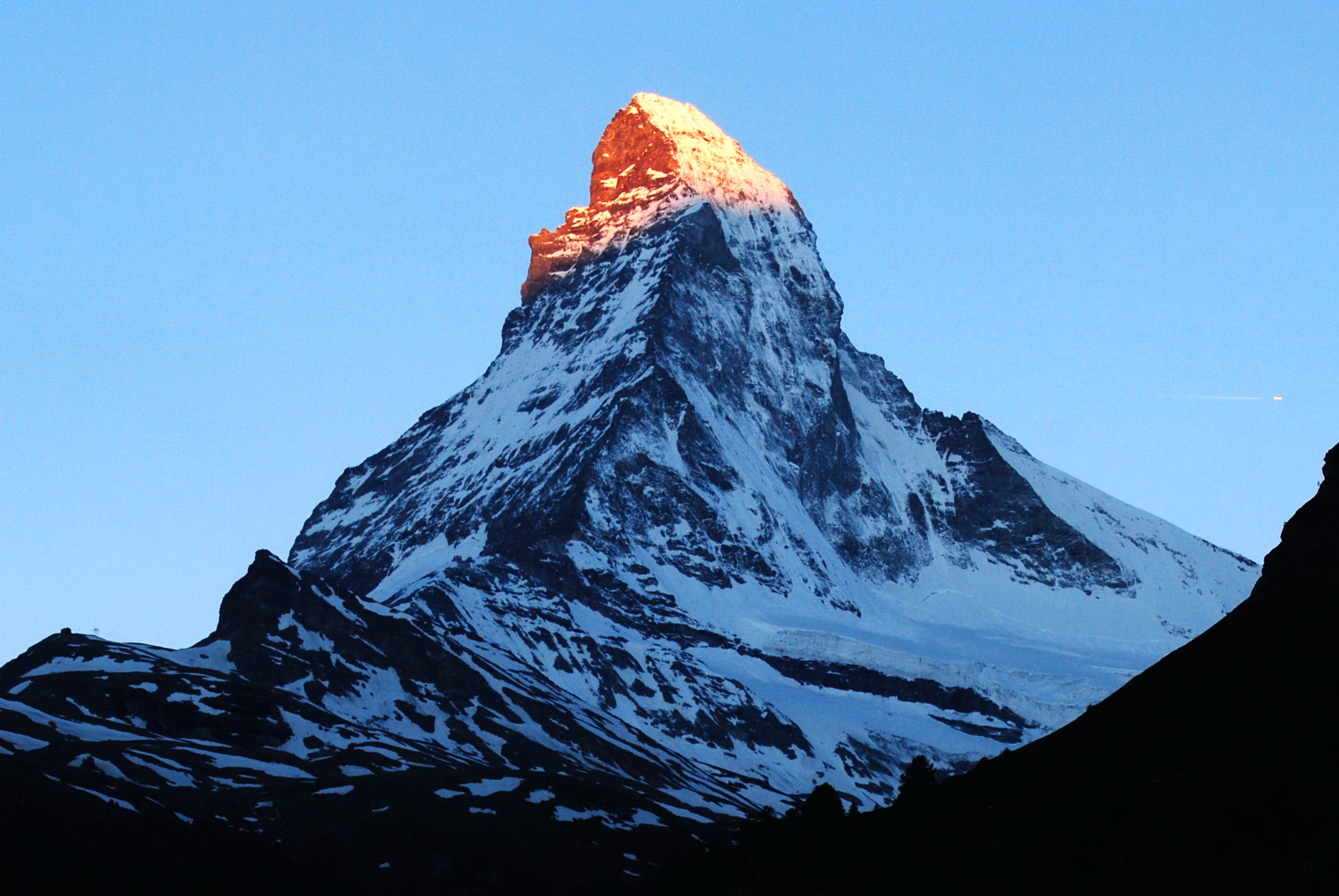 Lever de soleil sur le Matterhorn (Cervin)