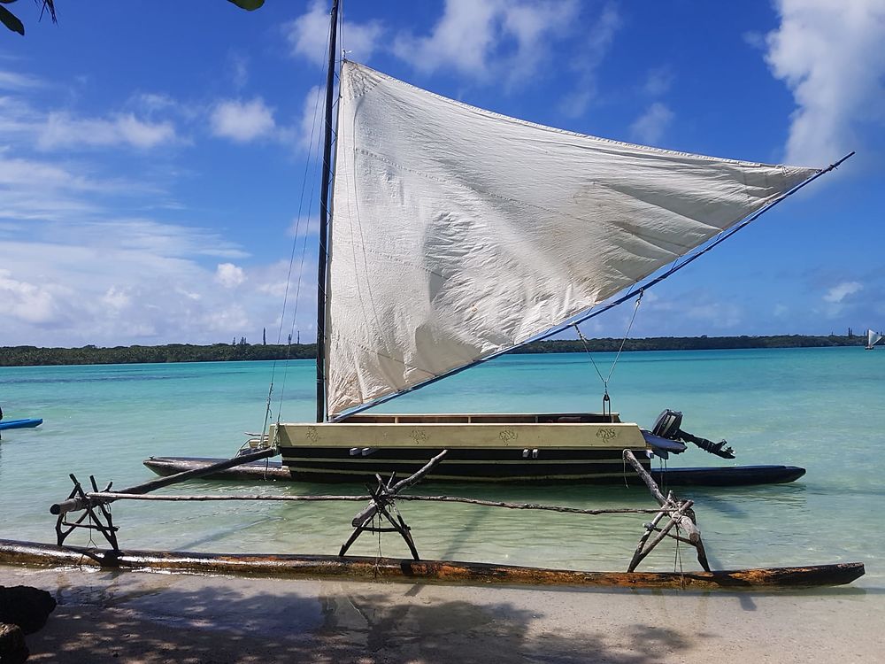 Bateau à l'Île des Pins