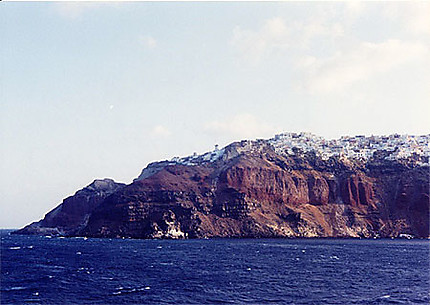 Vue de Santorin