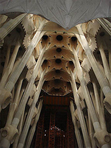 Intérieur de la Sagrada Familia