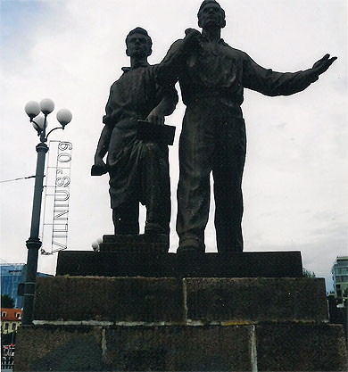 Statues du Pont Vert Statues du Pont Vert