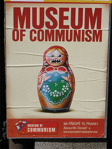 Affiche du musée du communisme Affiche du musée du communisme