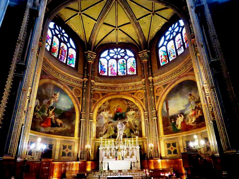 Autel de l'église Saint-Eustache, Paris