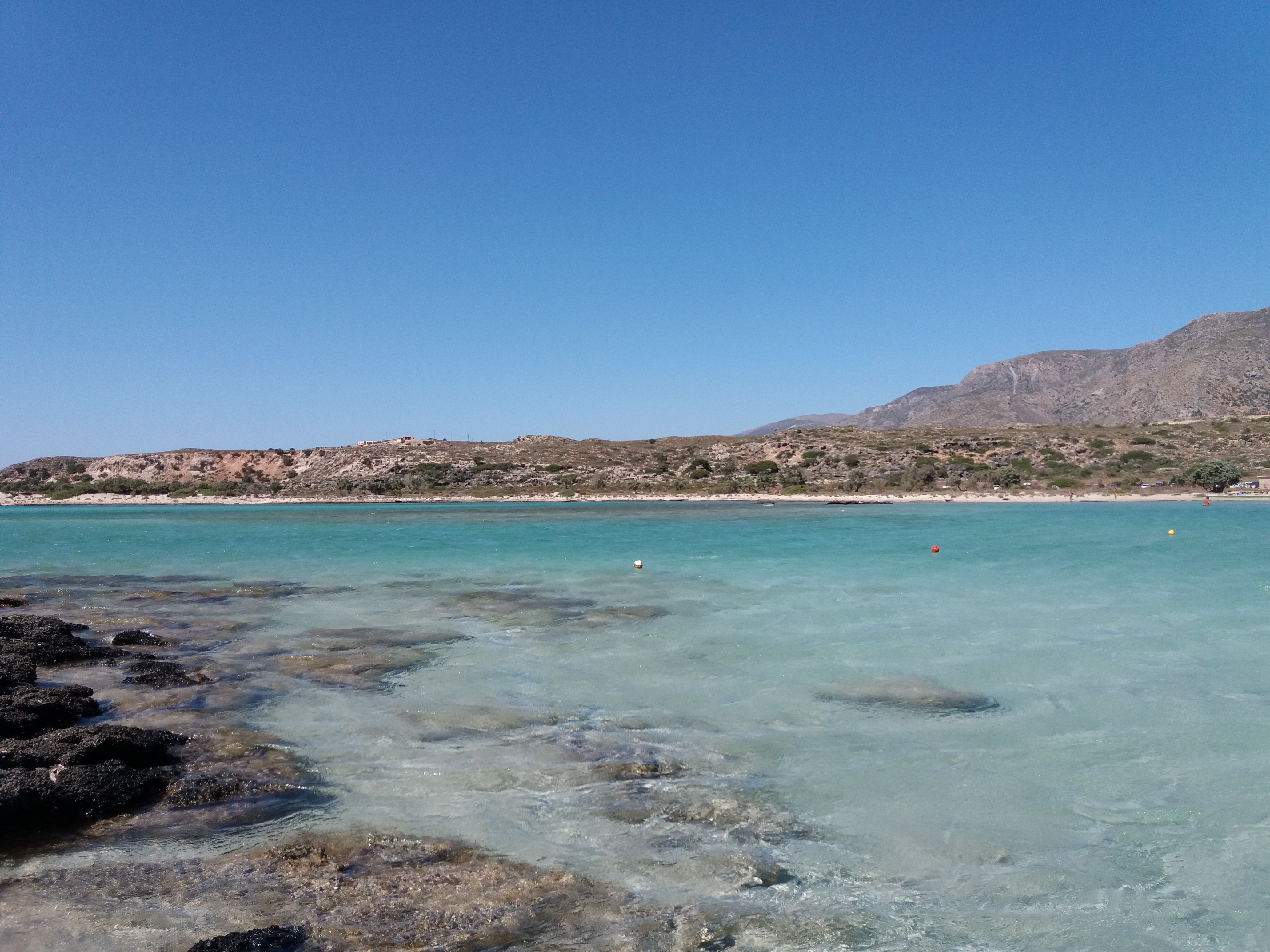 Plage de rêve d'Elafonissi Plage de rêve d'Elafonissi