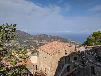 Vue depuis le village