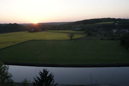 Panorama depuis l'abbaye de Floreffe