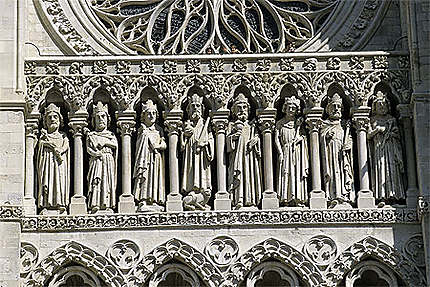 Galerie des rois, cathédrale Notre-Dame, Amiens